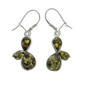 Dinglende Trer - grn rav og slv reringe