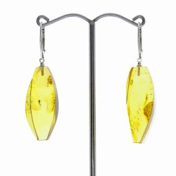 Unikke ravreringe med insekt, hndlavede og polerede, fanger Jurassic -periodens sknhed 