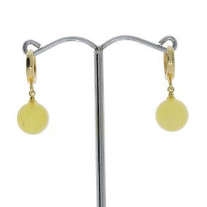 Creoler Med Hngende Mlkeravsperler I Forgyldt Slv