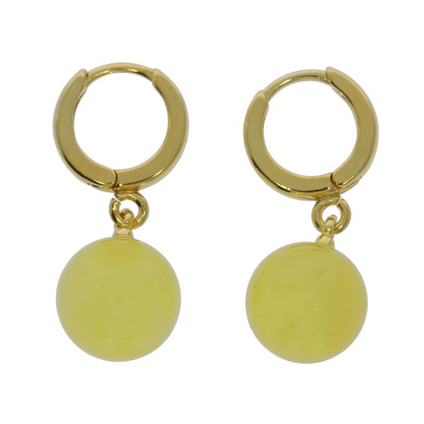 Creoler - Kreoler -  Med H�ngende M�lkeravsperler I Forgyldt S�lv