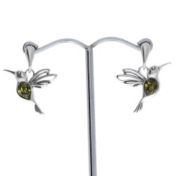 Kolibri reringe I Slv Og Grnt Rav