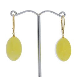 Olivenformet Mlkeravsreringe I Forgyldt Slv