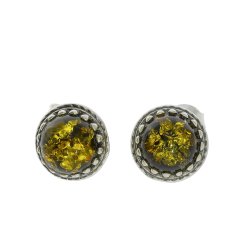 Runde restikker Med Grnt Rav