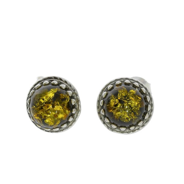 Runde restikker Med Grnt Rav