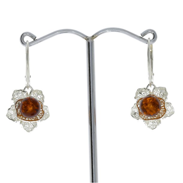 Rose reringe Med En Ravperle