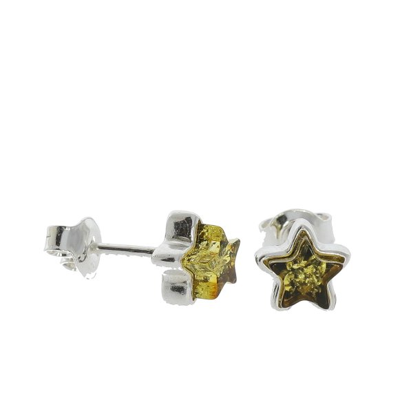 Stjerne restikker Med Grnt Rav