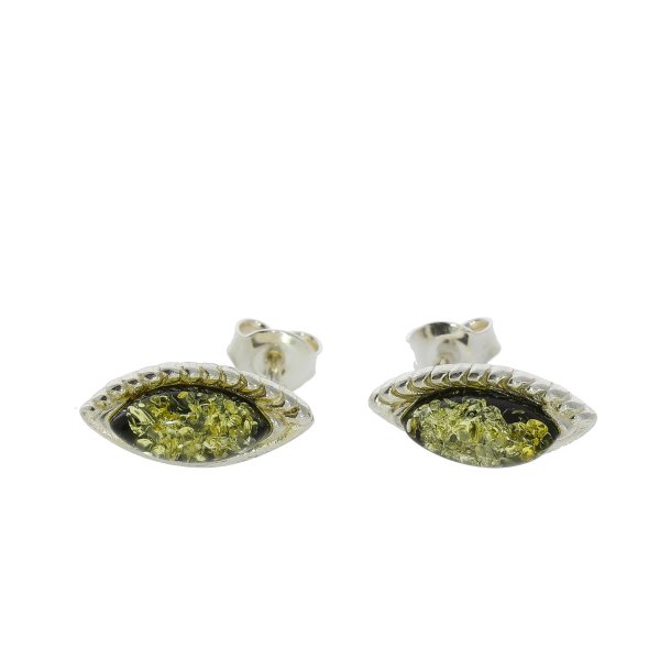 Blade restikker I Slv Og Grn Rav 