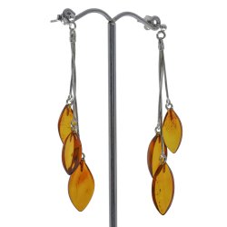 Efterrets Blade - reringe I Slv Og Rav