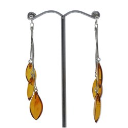 Efterrets Blade - reringe I Slv Og Rav