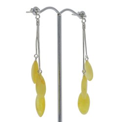 Mlkeravs Blade - reringe I Slv Og Rav