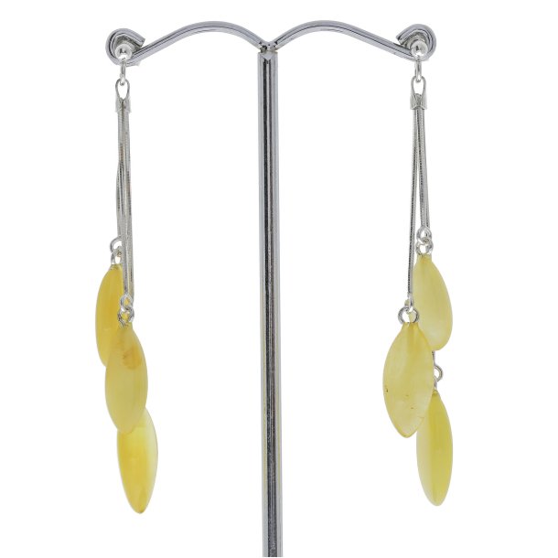 Mlkeravs Blade - reringe I Slv Og Rav