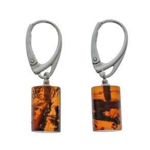 Cylinder Formet Rav Og Slv reringe