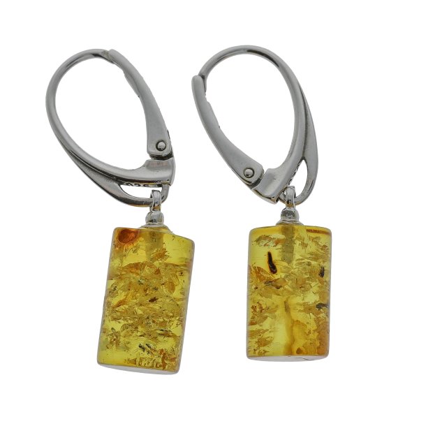 Cylinder Formet Rav Og Slv reringe