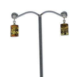 Cylinder Formet Rav Og Slv reringe