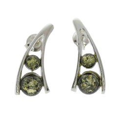 Meteorit restikker I Slv Og Grnt Rav