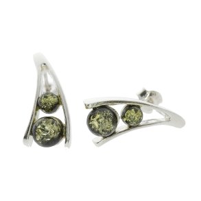 Meteorit restikker I Slv Og Grnt Rav