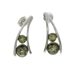 Meteorit restikker I Slv Og Grnt Rav