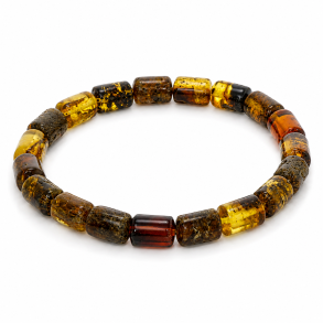Eksklusivt Herrearmb�nd i �gte Rav � Moderne Maskulint Design | Den lille Ravbutik