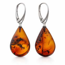 Dr�beformet �reringe Af �gte Rav