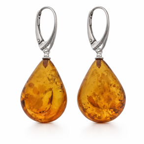 Dr�beformet �reringe Af �gte Rav