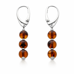 Sch�ne Bernstein-Perlen-Ohrringe