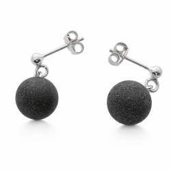 Sch�ne Erde Bernstein Perlenohrringe