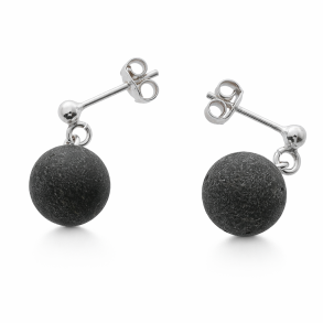 Sch�ne Erde Bernstein Perlenohrringe