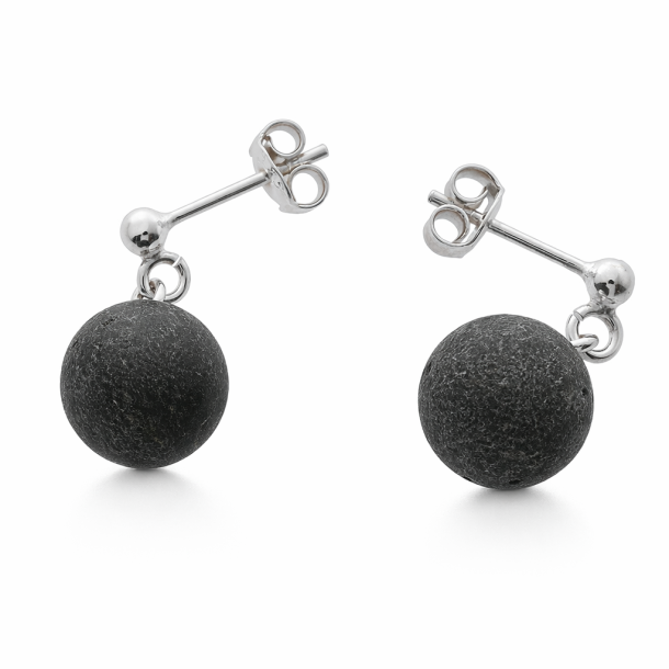 Sch�ne Erde Bernstein Perlenohrringe