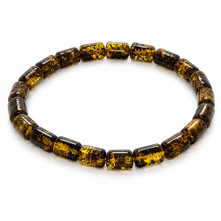 Bernsteinarmband f�r Herren � Modernes Maskulines Design | Den lille Ravbutik