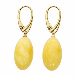 Einzigartige Dairy Ohrringe in vergoldetem Silber