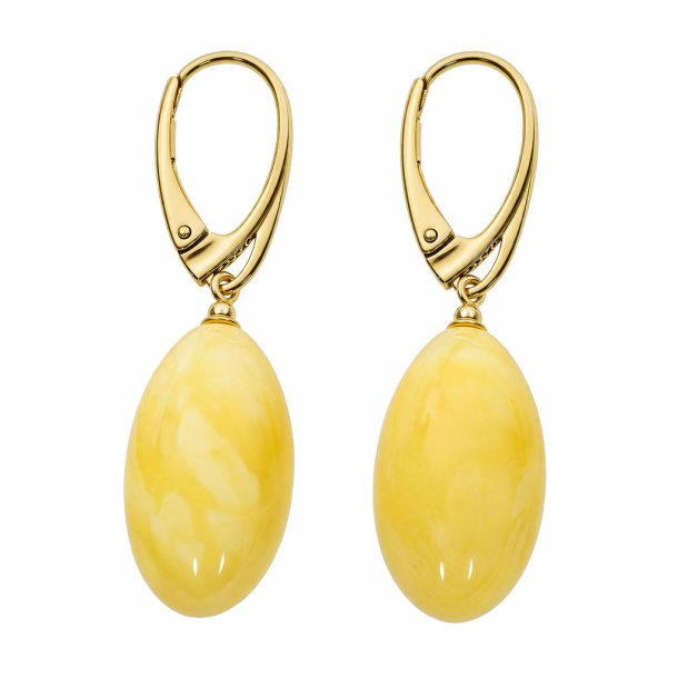 Einzigartige Dairy Ohrringe in vergoldetem Silber