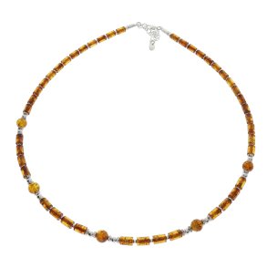 Hj kvalitets ravcylindre halskde med slvelementer 