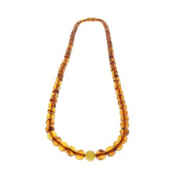 Wundersch�nes Bernsteinperlen Armband und Halsketten Set