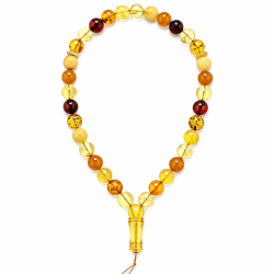 Muslimsk Bedek�de Af Det Flotteste Vesterhavs Ravperle 33 stykker  � Misbaha, Tasbih / Tespih  