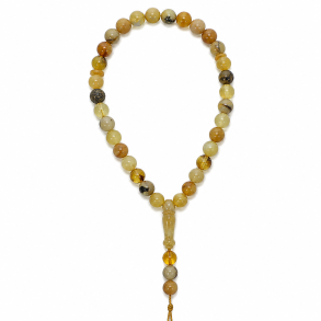 Muslimsk Bedek�de Af Det Flotteste Vesterhavs Ravperle 33 stykker  � Misbaha, Tasbih / Tespih  