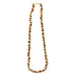 Ravkde Af Naturlige Ravstykker i blandede farver