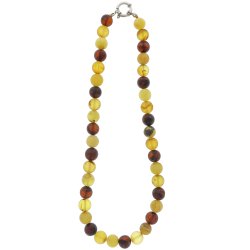 Nat�rliche Kette aus echten Bernsteinperlen