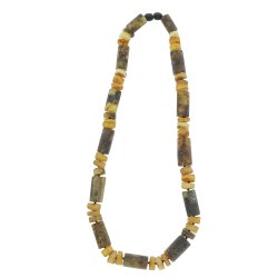 Ravkde Med Naturformet Og Cylinderformet Ravstykker