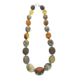 Unik Ravkde Af De Flotteste Olivenformet Ravstykker