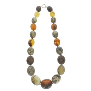 Unik Ravkde Af De Flotteste Olivenformet Ravstykker