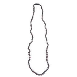 Naturformet Ravkde Af Det Flotteste Vesterhavs Ravperler - 50 CM