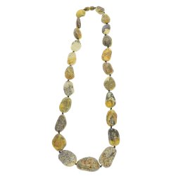 Helt Unik Mlkeravs Kde / Einzigartige Milchbernsteinkette