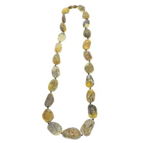 Helt Unik Mlkeravs Kde / Einzigartige Milchbernsteinkette