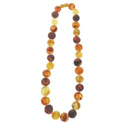 Flot Kde Af Flade Naturlige Ravstykker