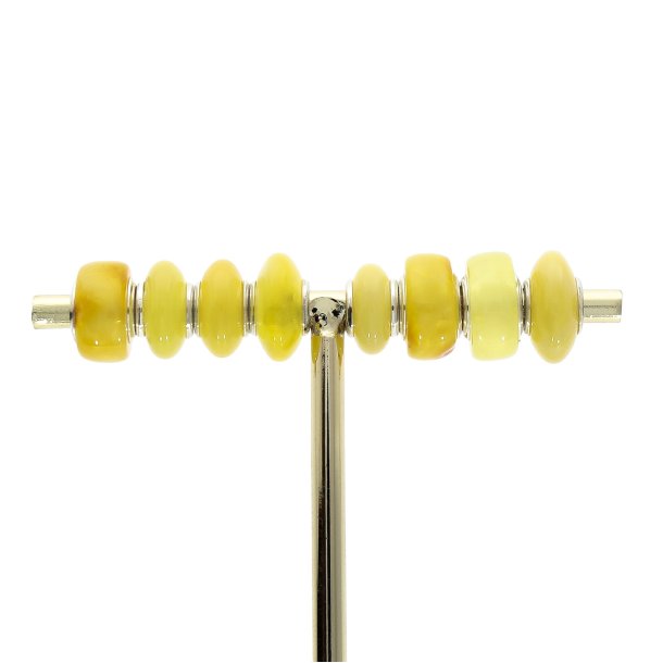 Handgefertigte Bernsteinperlen, passend f�r Pandora und Trollekugle