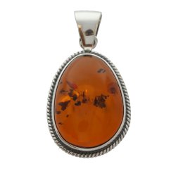 Einzigartiger und eleganter Bernsteinanh�nger 