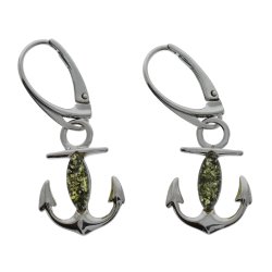 Anker reringe Med Grn Rav