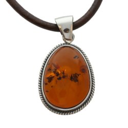 Einzigartiger und eleganter Bernsteinanh�nger 