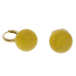 Unikke Mlkeravs Kugle reringe I Forgyldt Slv