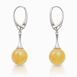 H�ngende Milchraben Bernstein Perlen